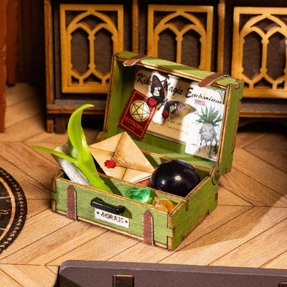 DIY Puuzzle™ | Enchanted Wizard's Study DIY Miniature Kit - DIY Puuzzle
