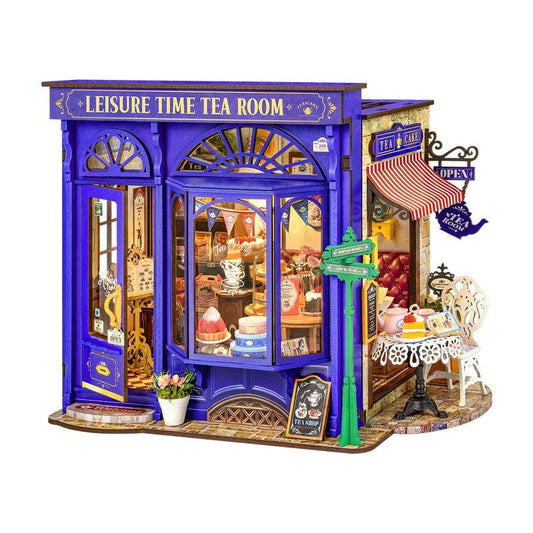DIY Puuzzle™ | Teatime Escapade DIY Miniature House Kit - DIY Puuzzle