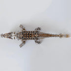 DIY Puuzzle™ | Mechanical Crocodile Metal Sculpture - DIY Puuzzle