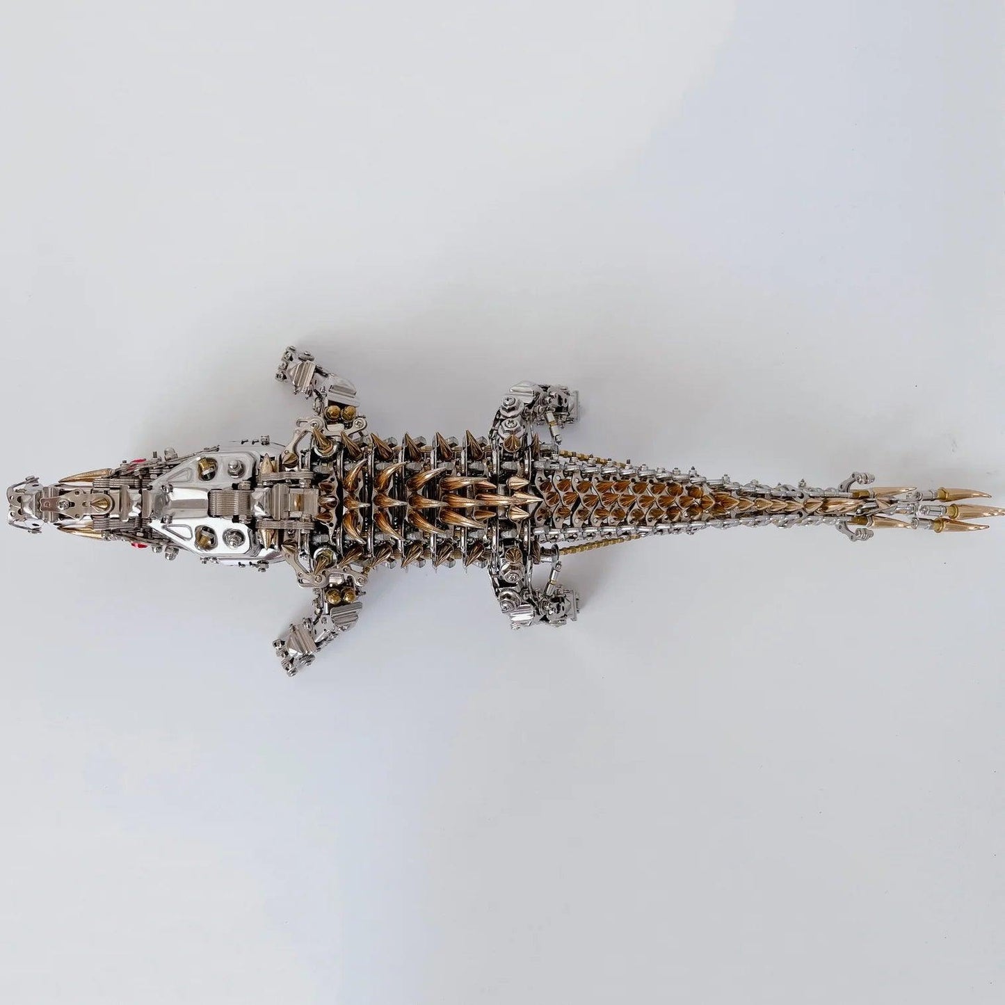 DIY Puuzzle™ | Mechanical Crocodile Metal Sculpture - DIY Puuzzle