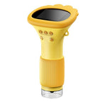 Kids pocket microscope and STEM science kit with a rechargeable handheld screen for young explorers at home, Yellow