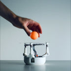 ball balancing robot kit balancing a ball with PID control, a hands-on DIY STEM robotics build for teens and adult makers