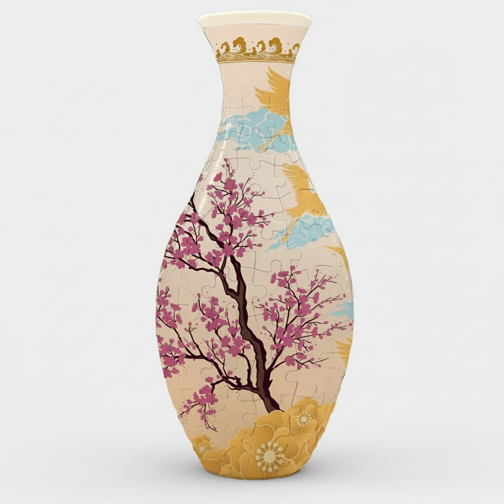 DIY Puuzzle™ | Creative 3D Puzzle Flower Vase - DIY Puuzzle