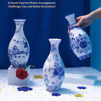 DIY Puuzzle | Creative 3D Puzzle Flower Vase