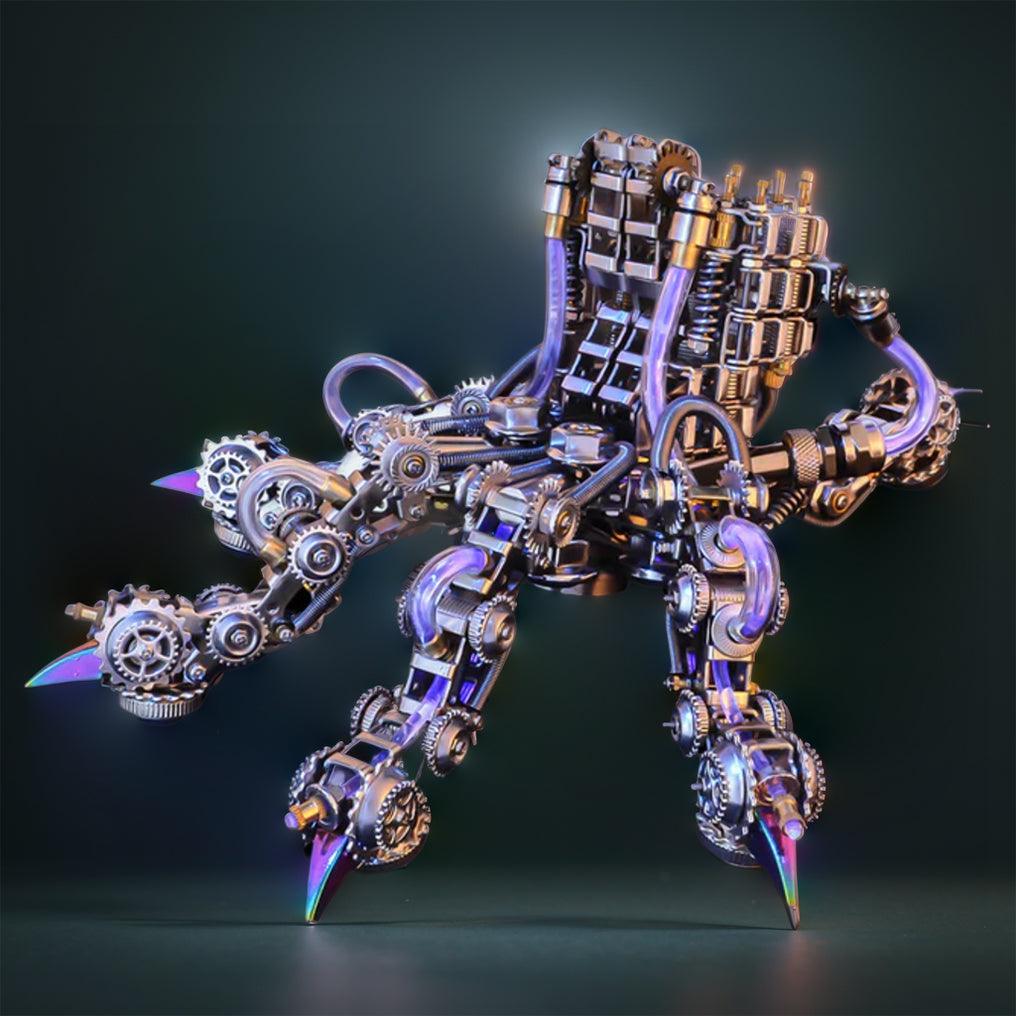 Over 1000 piece metal dragon claw assembly kit for hands-on builders who enjoy detailed mechanical model crafts