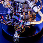Metal dragon claw lamp kit gift for dragon fans, fantasy lovers, and model builders wanting a mechanical desk sculpture