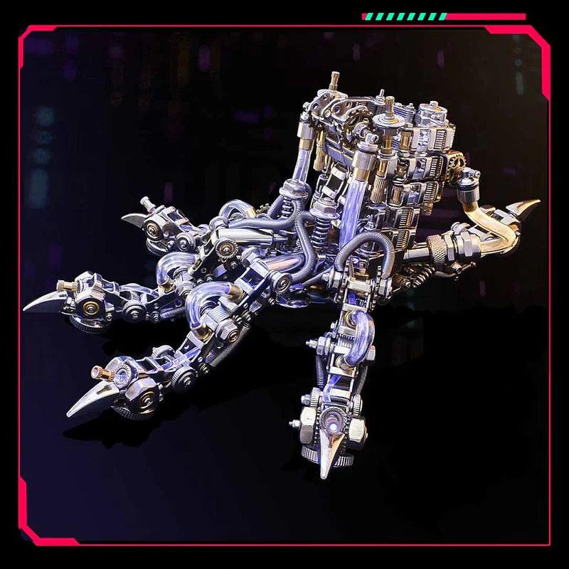 Detailed alloy dragon claw metal model with a smooth finish holding a light orb, a display sculpture for desks and shelves