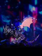 Purple red winged metal dragon display model, a mechanical puzzle sculpture and gift for dragon and fantasy fans Purple Red