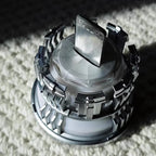 Arc reactor core with a palladium energy plate locked into the housing, a Tony Stark MK3 replica for Marvel display shelves