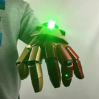 Wearable Mark 42 gauntlet firing repulsor light for cosplay photography and Halloween superhero costumes Left Hand Right Hand