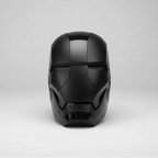 Black Iron Man MK5 helmet with voice control and motorized faceplate for cosplay convention and costume wear MK5-60CM-BLK-BLUE MK5-60CM-BLK-RED
