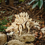 Buildable dinosaur robotics project teaching motors, gears and sensors, a hands-on STEM kit for young scientists