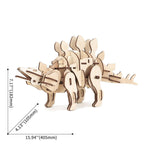 Walking dinosaur robot gift for dinosaur fans, an interactive Jurassic building toy and display piece for kids