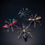 Assembled metal ant models in mixed metal finishes for insect model collectors, hobby builders, and a puzzle fan gift Golden and Black Golden versions.
