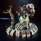 Challenging 3D metal snake building kit assembling a coiling cobra model for adult builders and reptile fans
