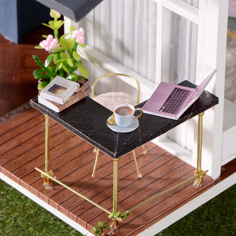 Built in music box turns this Monet's Garden kit into a relaxing craft and a handmade gift for art fans