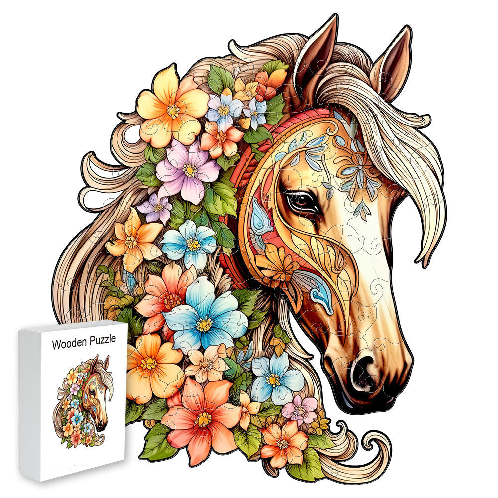 Decorative wooden jigsaw puzzle that frames into nature wall art a screen free activity for focus and patience select the Red Squirrel design