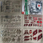 Phoenix metal model kit roughly 33 cm wide with movable wings, includes assembly tools for a detailed stainless steel build Gold