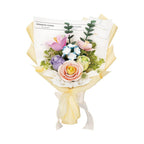 Romantic floral bouquet diy 3d puzzle that builds an everlasting centerpiece and makes a heartfelt gift for her