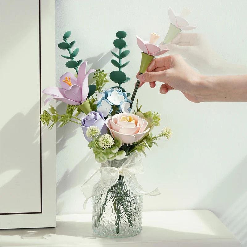 Valentines day flower gift and anniversary bouquet gift for her, a romantic keepsake bloom that never fades away
