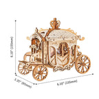 Compact royal coach model about 155 mm long, a vintage carriage display piece for a desk shelf or study bookcase