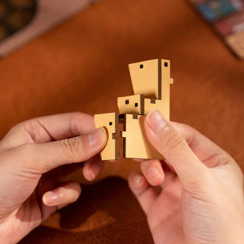 194 piece Shakespeare book nook kit with pre-cut wood parts and no cutting tools, a Tudor bookshop build for crafters