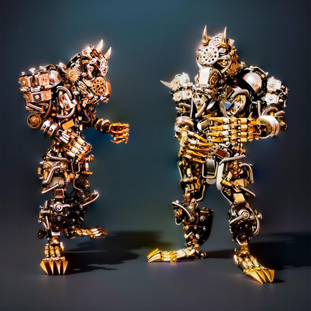 Werewolf model kit gift for fantasy, mythology, and horror fans who enjoy building monster sculptures from metal