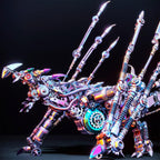 1390 piece metal dragon building kit with screw fit no glue assembly for patient adult model builders