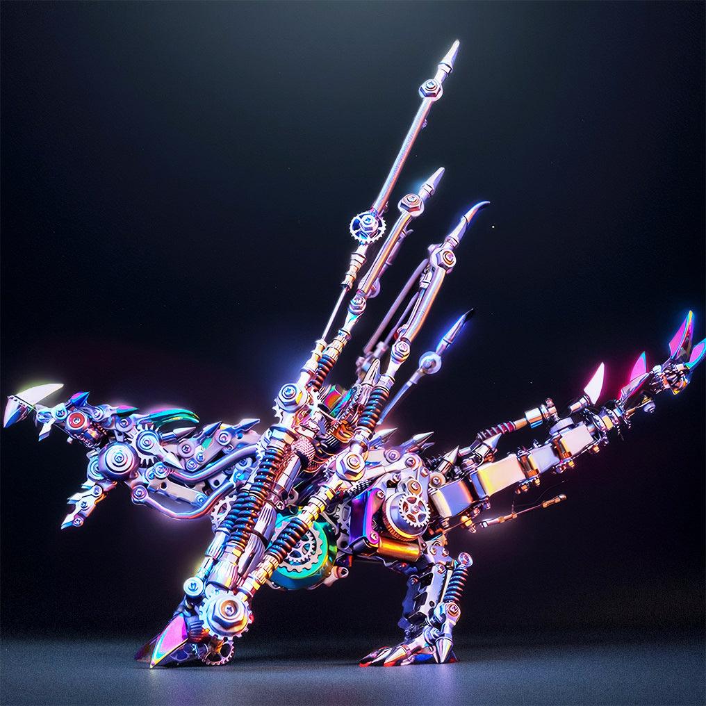 Mythical dragon 3D metal puzzle gift for fantasy fans engineering hobbyists and adult collectors on birthdays
