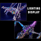 Challenging 10 hour 3D metal dragon puzzle for adult builders who collect fantasy figures and mechanical models