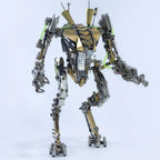 XIA-A 1300 piece 3D metal mech model kit, an articulated stainless steel and copper robot for adult builders and hobbyists