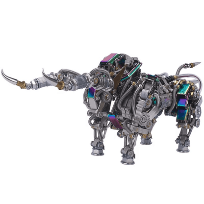 DIY Puuzzle™ | DIY 3D Metal Mechanical Bull Animal Model Assembly Kit 1087Pcs - DIY Puuzzle