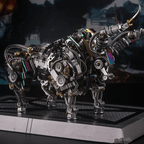 DIY Puuzzle™ | DIY 3D Metal Mechanical Bull Animal Model Assembly Kit 1087Pcs - DIY Puuzzle