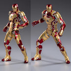 Iron Man MK42 Mark 42 action figure 1:10 scale collectible with flame effects and replacement hands
