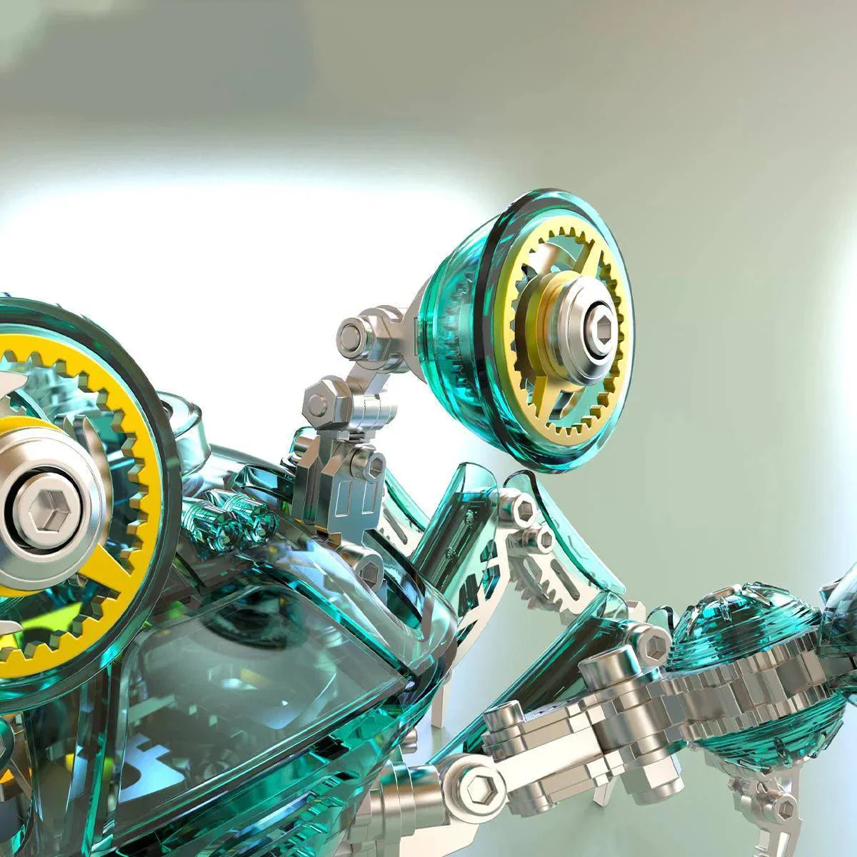 DIY Puuzzle™ | Cybernetic Crab 3D Metal Model Kit - DIY Puuzzle