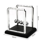 Newton's Cradle physics pendulum desk toy with steel balls demonstrating momentum and energy laws