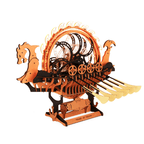 DIY Puuzzle™ | Viking Dragon Longship - Mechanical 3D Wooden Puzzle - DIY Puuzzle