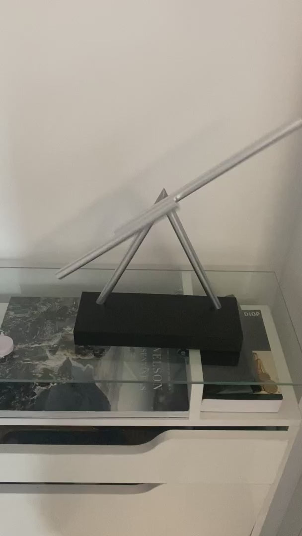 Infinite Motion Kinetic Sculpture Pendulum- Iron Man 2 Swinging Sticks Video Review Thumbnail