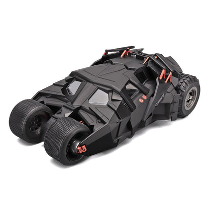 High-quality 1:18 scale Batmobile replica model with authentic movie details, LED lighting, and interactive features for collectors