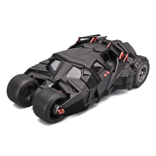 High-quality 1:18 scale Batmobile replica model with authentic movie details, LED lighting, and interactive features for collectors