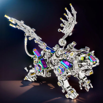 DIY Puuzzle™ | Mechanical Winged Tiger 3D Metal Puzzle 700+ Pieces - DIY Puuzzle