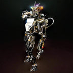 DIY Puuzzle™ | Humanoid-1 Future Mech Warrior DIY 3D Metal - DIY Puuzzle