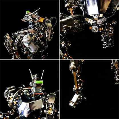 DIY Puuzzle™ | Humanoid-1 Future Mech Warrior DIY 3D Metal - DIY Puuzzle