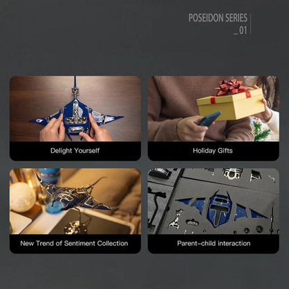 DIY Puuzzle™ | Marine Mechanical Manta Ray Creator Pro - DIY Puuzzle