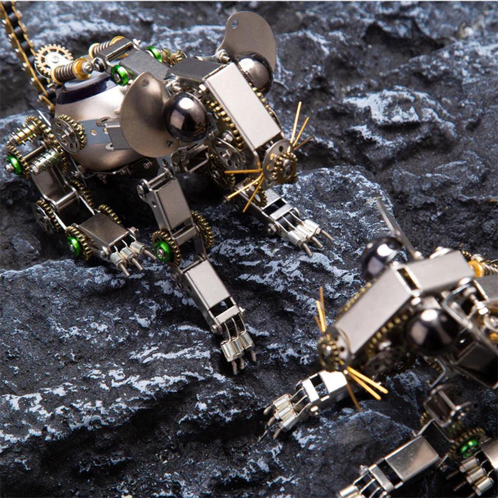 DIY Puuzzle™ | DIY 3D Metal Mechanical Puzzle Easter Mouse Assembly Animal Model Kit-525PCS - DIY Puuzzle