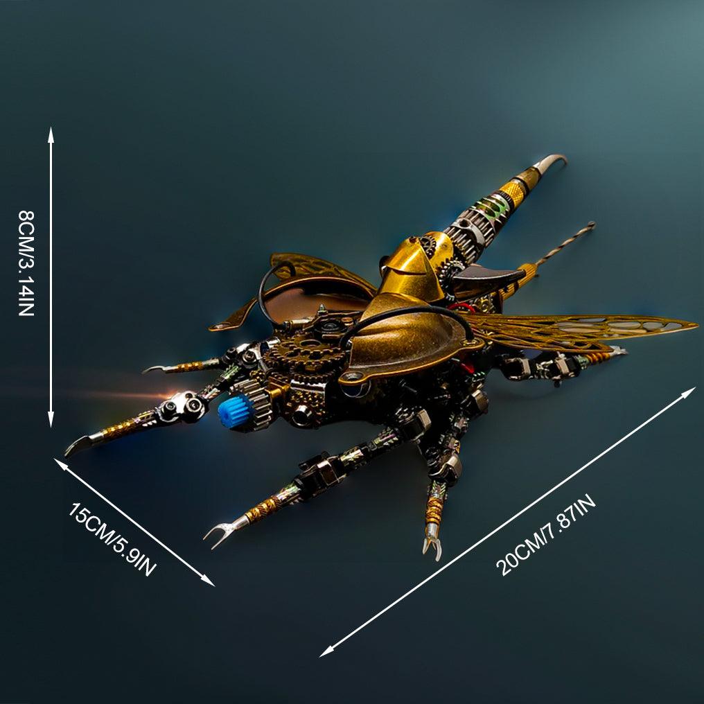 DIY Puuzzle™ | DIY 3D Metal Mechanical Rotatable Beetle Assembly Puzzle Model Kit - DIY Puuzzle