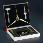 DIY Puuzzle™ | DIY 3D Metal Windmill Solar Powered Wind Turbine Assembly Model Golden - DIY Puuzzle