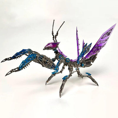 DIY Puuzzle™ | Luminous Mantis 3D Metal Mechanical Assembly Kits - DIY Puuzzle
