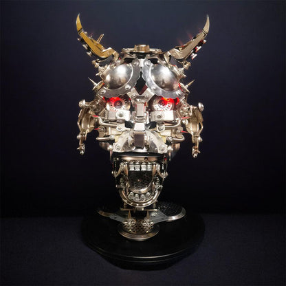DIY Puuzzle™ | DIY 3D Mechanical Punk Hannya Japanese Ghast Mask Metal Puzzles Assembly Model - DIY Puuzzle