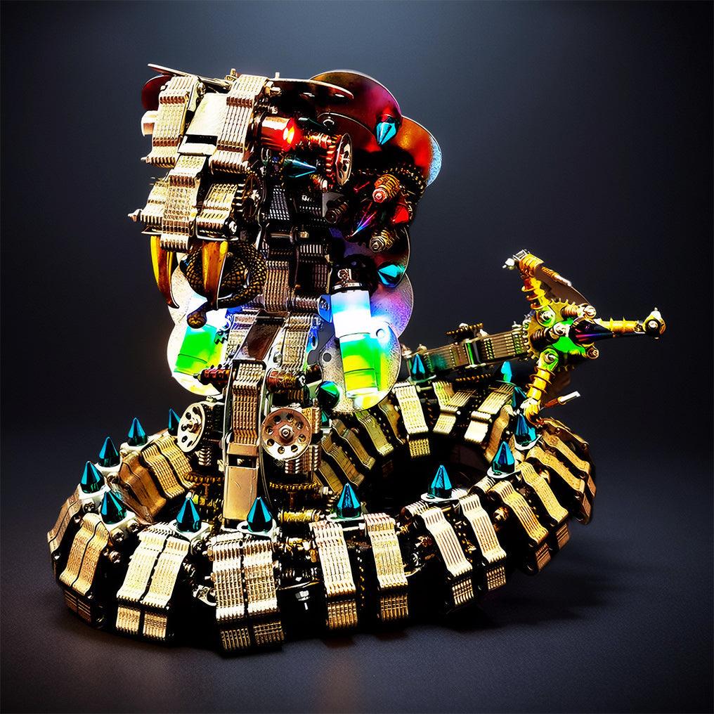 DIY Puuzzle™ | Lifelike Mechanical Cobra 3D Metal DIY Model Kit - DIY Puuzzle